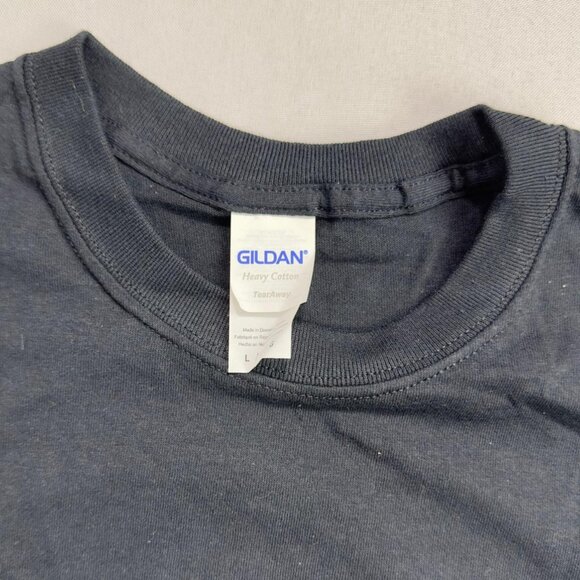 Van Halen Logo T-Shirt Men’s Large Black Band Tee Rock Music Graphic Top - Picture 2 of 5